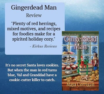 Kirkus review of Gingerdead Man: A spirited holiday cozy 